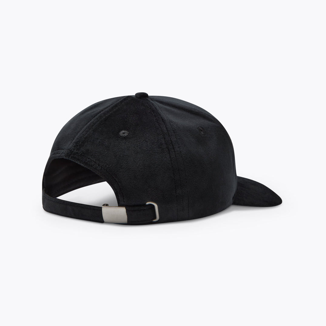 Black cap on a white background