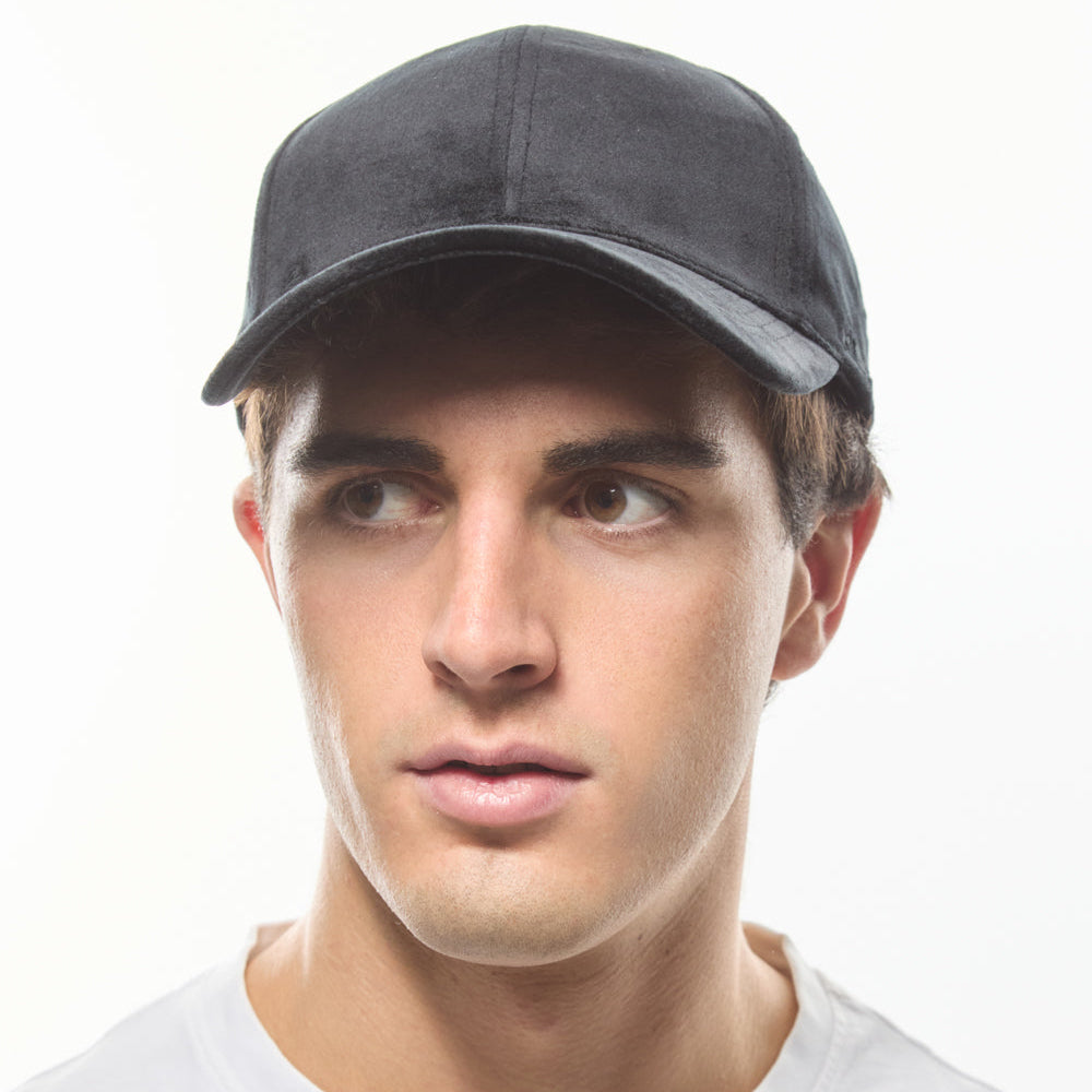Baseball Cap in Black/Black | HILLS Eyewear